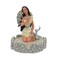Enesco Disney Traditions by Jim Shore White Woodland Pocahontas Kneeling Figurine 73 Inch Multicolor