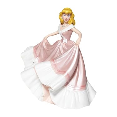 Enesco Disney Showcase Couture de Force Cinderella in Pink Dress Figurine 787 Inch Mutlicolor