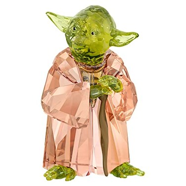 Swarovski Star Wars Master Yoda Green and Gold Tone Crystals from The Star Wars Collection