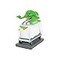 Department 56 Ghostbusters Village Accessories Slimer on Meal Cart Lit Figurine 256 Inch Multicolor