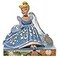 Enesco Jim Shore Disney Traditions Cinderella with Glass Slipper Figurine 539 Inch Multicolor