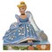 Enesco Jim Shore Disney Traditions Cinderella with Glass Slipper Figurine 539 Inch Multicolor