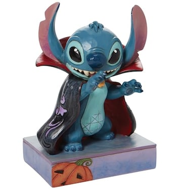 Enesco Jim Shore Disney Traditions Halloween Lilo and Stitch Vampire Figurine 6375 Inch Multicolor