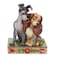 Enesco Disney Traditions by Jim Shore Lady and the Tramp Love Figurine 45 Inch Multicolor