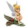 Enesco Jim Shore Disney Traditions Peter Pan Tinker Bell Sitting on Holly Figurine 5 Inch Multicolor