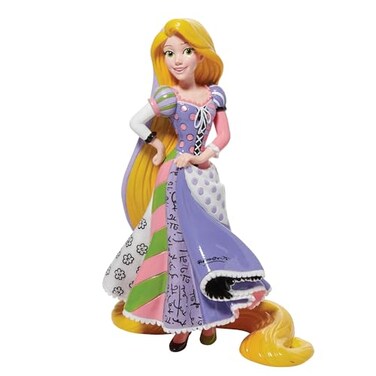 Enesco Disney by Romero Britto Tangled Rapunzel Figurine 748 Inch Multicolor