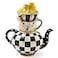 MACKENZIE-CHILDS MACKENZIECHILDS Courtly Chickatee Teapot Cute Tea Kettle and Chick Spring Decor