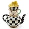 MACKENZIE-CHILDS MACKENZIECHILDS Courtly Chickatee Teapot Cute Tea Kettle and Chick Spring Decor