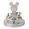 Enesco Disney Traditions by Jim Shore 100 Years of Wonder Centennial Train Animated Figurine Set 95 Inch Multicolor