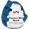 Krinisou Positive Animals Crochet Shark Gift Mini Emotional Shark Plush with Support Message Cute Encouragement Gift for Coworker or Friend Women Men