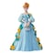 Enesco Disney Showcase Princess Cinderella Holding a Silver Pumpkin Botanical Figurine 846 Inch Multicolor
