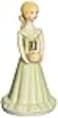 Enesco Growing Up Girls Blonde Age 11 Porcelain Figurine 55 Light Green