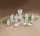 burton+BURTON burtonBURTON Porcelain Miniature Nativity Figurine 10 Piece White