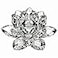 Amlong Crystal Crystal Lotus Flower with Gift Box 5 Inch Clear