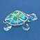 Glass Baron Tiffany The Turtle Glass Figurine