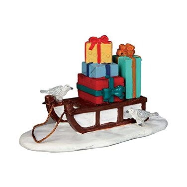 Lemax Village Collection Sled With Presents 54937