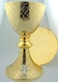 Christian Brands Big 8 14 Church Chapel Gold Gilded Priest Celtic Chalice Paten Pastor Gift
