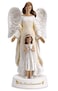 Joseph's Studio Josephs Studio by Roman 775 H Angel with Praying Girl First Communion Figure My First Communion Statue Resin and Stone Gift