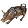 Torkia Official Bronze Wall Street Bull Stock Market NYC Figurine Statue Small 35
