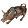 Torkia Official Bronze Wall Street Bull Stock Market NYC Figurine Statue Small 35