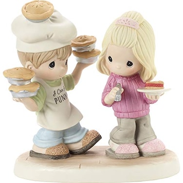 Precious Moments 201032 I Only Have Pies for You Bisque Porcelain Figurine