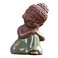 Kingzhuo Ceramic Tiny Cute Buddha Statue Peaceful Rulai Figurine Creative Baby Crafts Dolls Ornaments Gift Classic Delicate Ceramic Arts and Crafts Tea Accessories A