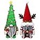 Tifeson Christmas Gnomes Decorations Mr and Mrs Xmas Gnome Plush Handmade Scandinavian Tomte for Home Table Tiered Tray Holiday Decor Gifts