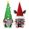 Tifeson Christmas Gnomes Decorations Mr and Mrs Xmas Gnome Plush Handmade Scandinavian Tomte for Home Table Tiered Tray Holiday Decor Gifts