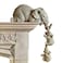 LSLANSOON 3 Set Elephant Shelf Sitter Mother Elephant Hanging 2 Baby Elephants on The Edge HandPainted Resin Collectable Figurines for Home Decor Gift