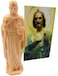 Westmon Works St Jude Prayer for Lost or Hopeless Causes with Holy Card with Patron Saint Novena Prayer and Small Plastic Statue Figurine