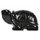 Justinstones Black Obsidian Healing Crystal Guardian Turtle Tortoise Pocket Stone Figurines Carved Gemstone Crafts Home Decor 2 inch