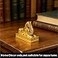 TRANSGOOD Egyptian Sphinx Collectible Figurine 24 H Egypt Souvenirs Mini Resin Figurine for Home Desktop Decoration