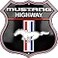 Hangtime HangTime Mustang Highway Shield Sign
