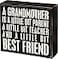 Primitives by Kathy Grandmother Best Friend Box Sign 6 x 550
