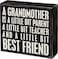 Primitives by Kathy Grandmother Best Friend Box Sign 6 x 550