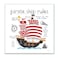 Stupell Industries Stupell Home Dcor Pirate Ship Rules Wall Plaque Art 12 x 05 x 12 Proudly Made in USA