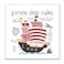 Stupell Industries Stupell Home Dcor Pirate Ship Rules Wall Plaque Art 12 x 05 x 12 Proudly Made in USA