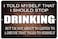 Rogue River Tactical Funny Beer Alcohol Sign Metal Tin Sign 12x8 Inch Home Bar Kitchen I Should Stop Drinking Wall Decor