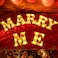 Roowest Marry Me Letters Light Proposal Decorations Set Includes 7 LED 63 x 55 Romantic Marry Me Sign and 1000 Rose Petals for Proposal Engagement Wedding DecorYellow Light Red