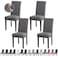 Fafua Dining Room Chair Covers Stretch Kitchen Chair Covers Set of 4 Removable Washable Slipcovers for Home Hotel Banquet