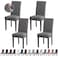 Fafua Dining Room Chair Covers Stretch Kitchen Chair Covers Set of 4 Removable Washable Slipcovers for Home Hotel Banquet