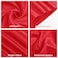 Lykoow 60 Pcs Red Chair Sashes Satin Chair Bows Sashes for Party Hotel Wedding Reception Restaurant Event Decoration 7 x 108 inch