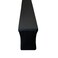 YOUR CHAIR COVERS Stretch Spandex 6 ft Lifetime Bench Cover Black Removable and Washable Stretch Fit Lifetime Bench Covers