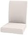 HomeTown Market The Durable Henriksdal Chair Cover Width 208 Replacement is Compatible with IKEA Dining Chair Cover Or Slipcover Polyester Flax Beige