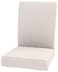 HomeTown Market The Durable Henriksdal Chair Cover Width 208 Replacement is Compatible with IKEA Dining Chair Cover Or Slipcover Polyester Flax Beige
