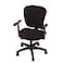 Jinzio Computer Office Chair Cover Split Protective Stretchable Cloth Polyester Universal Desk Task Chair Chair Covers Stretch Rotating Chair Slipcover Black