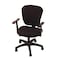 Jinzio Computer Office Chair Cover Split Protective Stretchable Cloth Polyester Universal Desk Task Chair Chair Covers Stretch Rotating Chair Slipcover Black