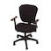Jinzio Computer Office Chair Cover Split Protective Stretchable Cloth Polyester Universal Desk Task Chair Chair Covers Stretch Rotating Chair Slipcover Black