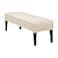 SearchI Dining Bench Cover Stretch Washable Long Bench Seat Covers Rectangle Dining Table Bench Slipover for Dining Room Living Room KitchenBeige