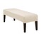 SearchI Dining Bench Cover Stretch Washable Long Bench Seat Covers Rectangle Dining Table Bench Slipover for Dining Room Living Room KitchenBeige
